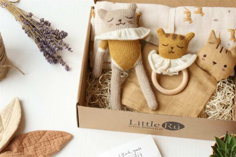 Tiger Themed Baby Gift Box