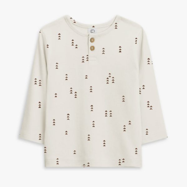 Long Sleeve Henley - Mountain