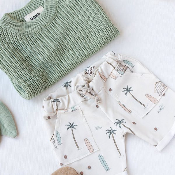 baby shorts with jumper