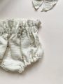 Baby Bloomers, Vintage Floral - Cream Colour - 1 - 3 Months