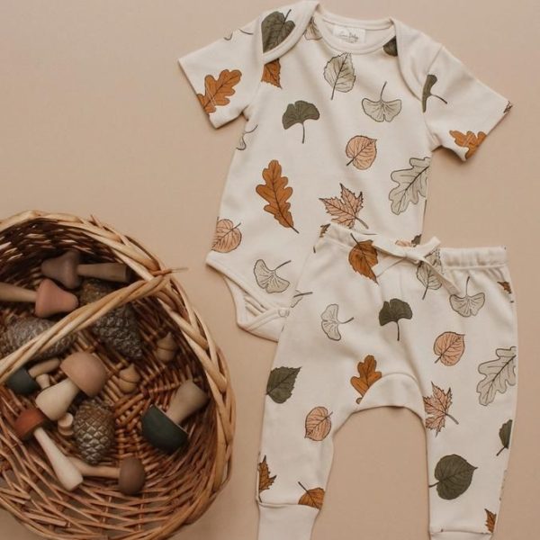 Baby Clothes Set Leaves