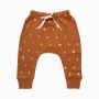 Organic Baby & Toddler Pants – Moon Pattern - 0 - 3 Months